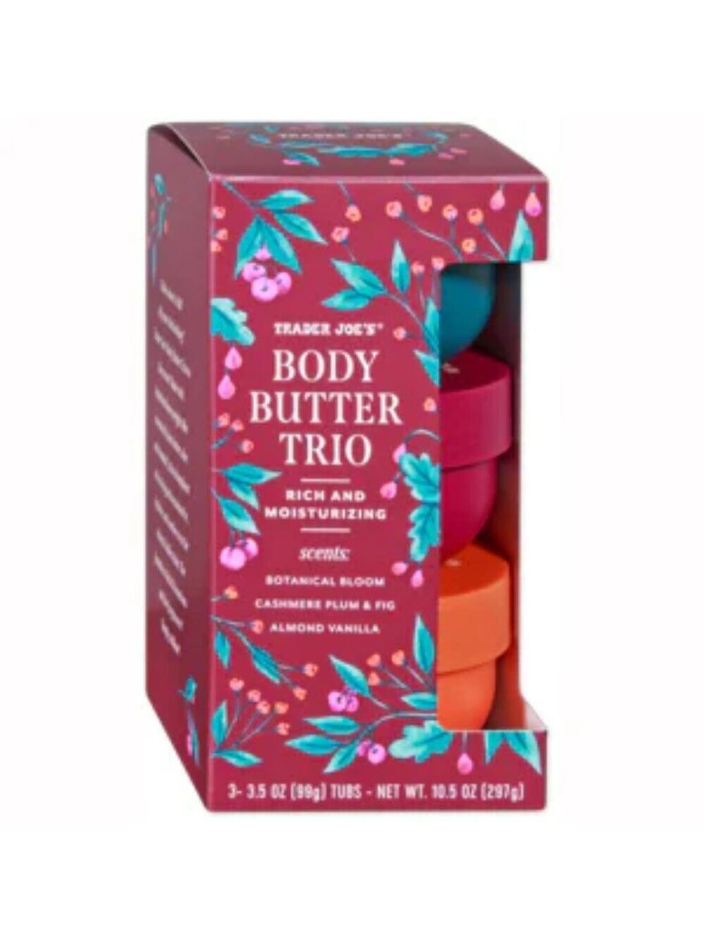 Trader Joe’s Body Butter Trio Rich Moisturizing Set New Sealed - Limited Edition